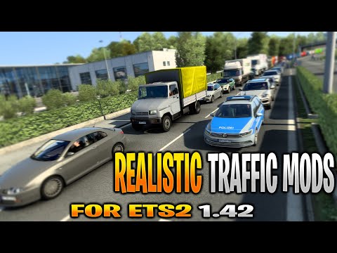 Realistic Traffic Mods for 1.42 | ETS 2 Mods