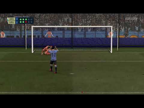 Uruguay vs Argentina Penalty Shootout FIFA 21 Penalties