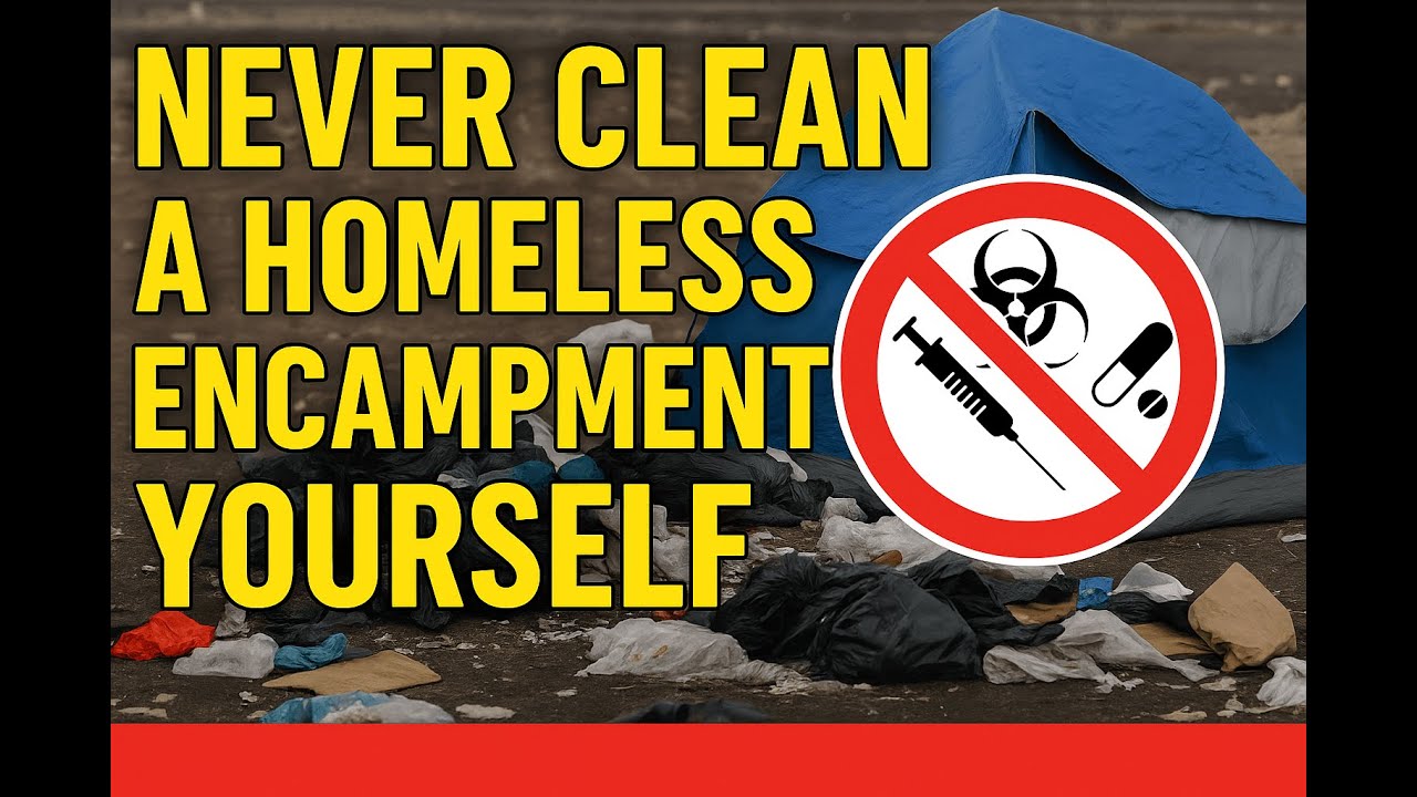 Why You Should NEVER Clean a Homeless Encampment Yourself | Biohazard Risks & Pro Cleanup Tips