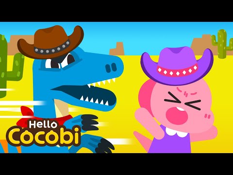 Dinosaur Songs | The Raptor Trio | Velociraptor, Oviraptor, Eoraptor for Kids | Hello Cocobi