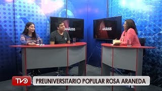 El equipo que conformará el inicio del naciente preuniversitario popular en San Vicente