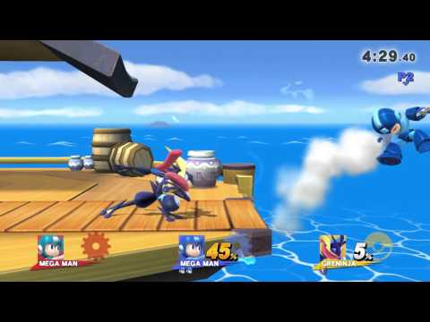 Greninja (JW) vs Megaman (ScAtt) ROUND 2