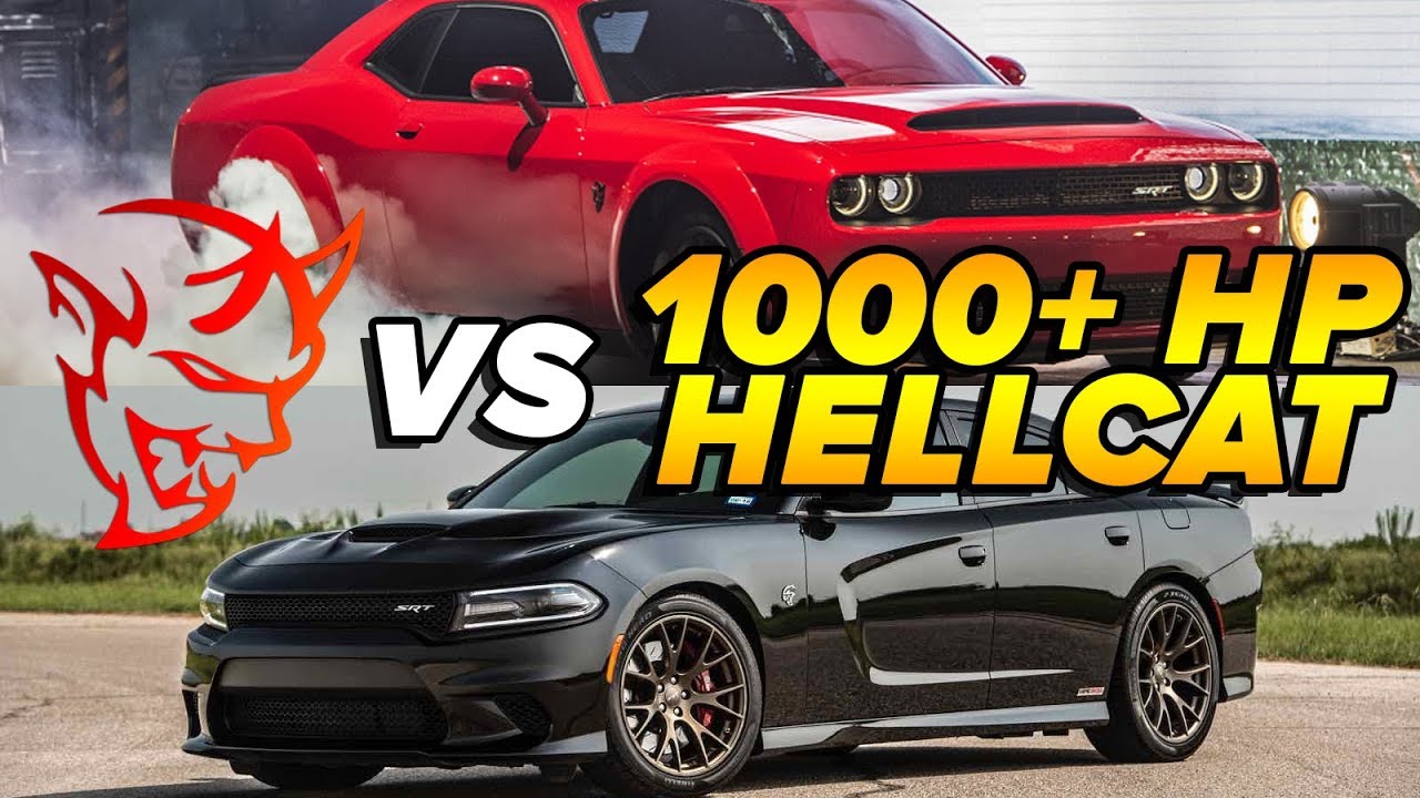 1,000 HP Charger Hellcat Drag Races Dodge Demon , America Wins ...