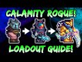 CALAMITY Rogue Class Guide! Terraria Calamity Mod - Best Rogue Setups & Loadouts (1.4.5)