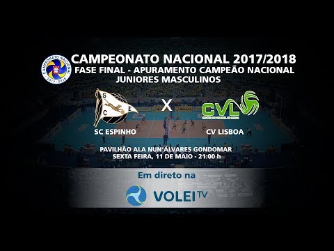 SC Espinho x CV Lisboa - Fase Final Juniores Masculinos