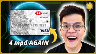 This may be the return of HSBC Revolution Card (4 mpd)