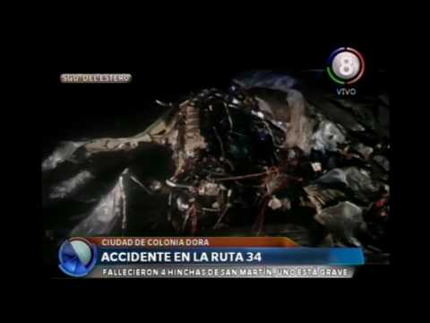 Fallecieron 4 hinchas