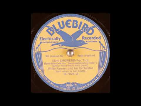 Willie Farmer & his orchestra - Sun Showers (1937)