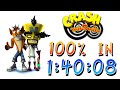Crash Twinsanity 100 Speedrun In 1 40 08