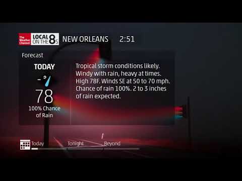 TWC Local Forecast Hurricane Ida 8/29/21 03