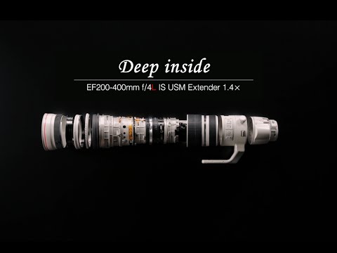 Disassembling a Super Telephoto Lens