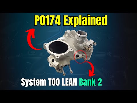 P0174 Explained - System TOO LEAN (Bank 2) |