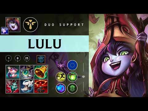 Lulu Support vs Rakan - EUW Master Patch 26.04