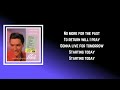 Elvis Presley starting today with lyrics 1961