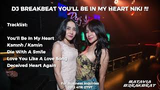 Download lagu DJ BREAKBEAT YOU'LL BE IN MY HEART x KAMNH SUPER KENCENG!!! mp3