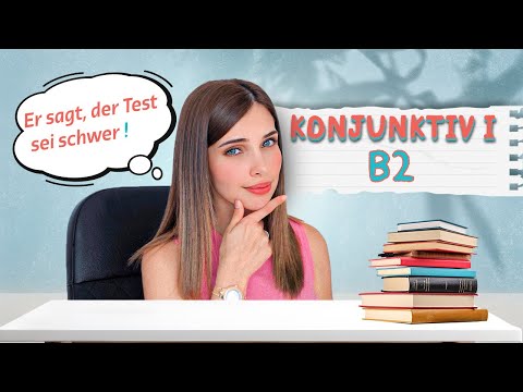 Konjunktiv I (Indirekte Rede) B2 🇩🇪 الدرس 7