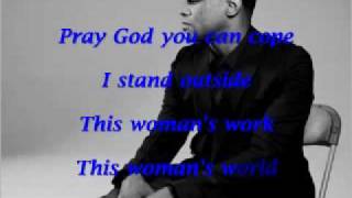 This Woman's Work by Maxwell with lyrics