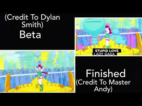 Just Dance 2021 Stupid Love Beta VS. Finished Comparison!