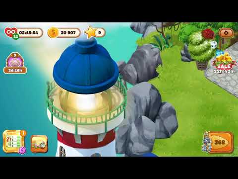 Lost island Blast Adventure 367 level Gameplay Story