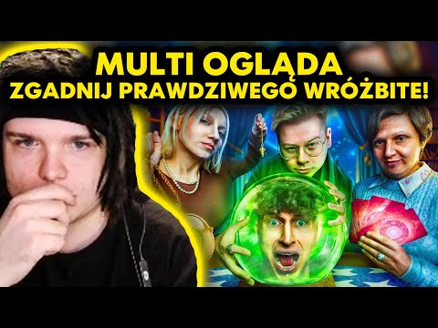 MULTI ogląda ZGADNIJ PRAWDZIWEGO WRÓŻBITE!