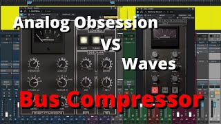 Video thumbnail for Analog Obsession BUSTERse VS Waves SSL Buss Compressor by Soundcast Studios