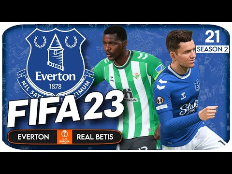 FIFA 23 EVERTON CAREER MODE #21 - EUROPA LEAGUE SEMI FINALS⚔️