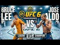 UFC 6 Bruce Lee Vs Jose Aldo Super Fight