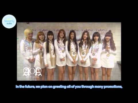 [HEAVENLYSUBS] AOA First Greetings