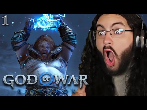 TONY STATOVCI PLAYS GOD OF WAR RAGNAROK FOR THE FIRST TIME