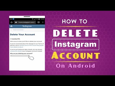 How to Delete Instagram Account Permanently on Android