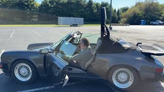 1989 Porsche 911 Carrera cabriolet Walk Around 2