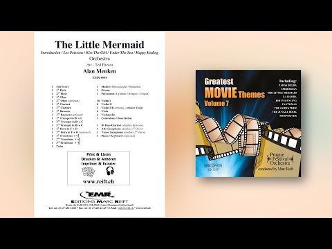 Alan Menken: The Little Mermaid - Editions Marc Reift - for Orchestra