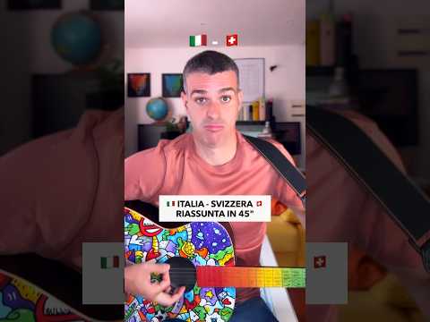 ITALIA 🇮🇹 VS SVIZZERA 🇨🇭 in MENO di 45” 😩🤦🏻‍♂️✈️ #euro2024 #italiasvizzera