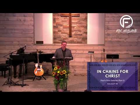 Acts 21:27-40 A Witness In Chains