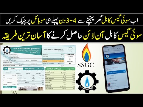 16. Sui Gas bill online Check 2026|Sui Gas Duplicate bill|SNGPL bill Online