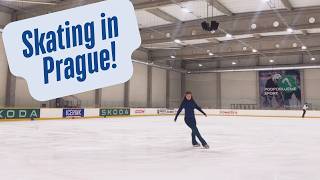 Skating in Prague, Czech Republic! Coach Julia Travels