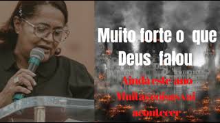 Muito forte o que Deus falou ????ainda este ano muitas coisas vai acontecer.