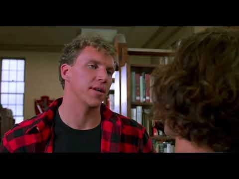 Three O'Clock High(1987) Buddy Revell library scene.