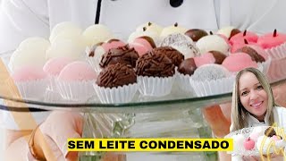 10 tipos de Docinhos de festas sem leite condensado e sem ir ao fogo.