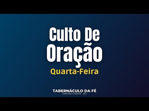 29/10/2025 CULTO DE ORAÇÃO