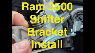 Ram 3500 Shift Bracket Replacement - 100% Life Hack To Get You Back On The Road