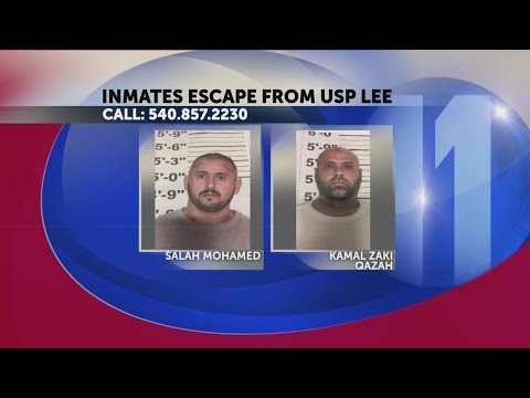 U.S. Marshals search for 2 escaped Lee County, VA inmates