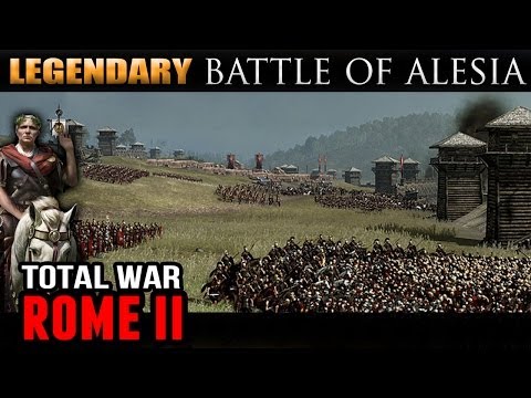 Total War: Rome II - Siege of Alesia (History and Legendary Difficulty)