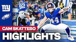 Highlights: Cam Skattebo's Top Plays From 3-TD game vs. Eagles | Week 6 | New York Giants