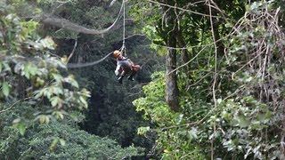 preview picture of video 'VANUATU JUNGLE ZIPLINE.mov'