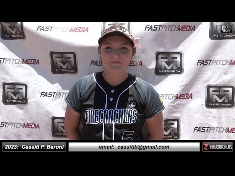 2023 Cassiti Baroni committed Moorehaead State  Lefty Pitcher, 1st Base & OF Softball Skills Video