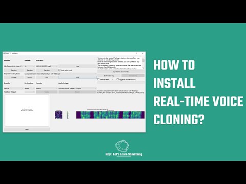 How to install Real-Time Voice Cloning toolbox Python