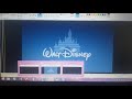 Walt Disney Pictures 1999 Logo Remake TP Percival Fantasia 2000 Toys Of DisneyStore Closing