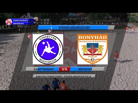 Strandlabdarúgó NB1    ÚJHARTYÁN BEACH SOCCER - BONYHÁD BFC      STRANDFOCI NEMZETI BAJNOKSÁG du