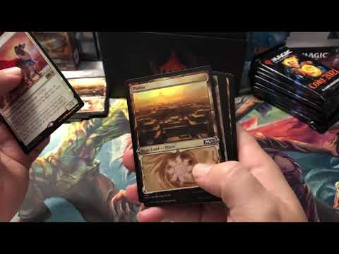 Core 2021 Bundle full unboxing / opening 10 packs Magic the Gathering MTG M21 how many Mythics???
